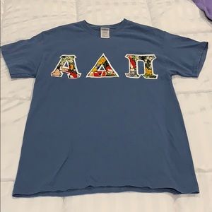 ADPi letter tee